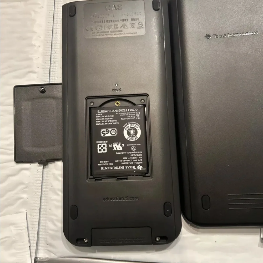 Texas Instruments TI 84 Plus CE Ti Nspire CX II CAS Graphing Calculator Battery